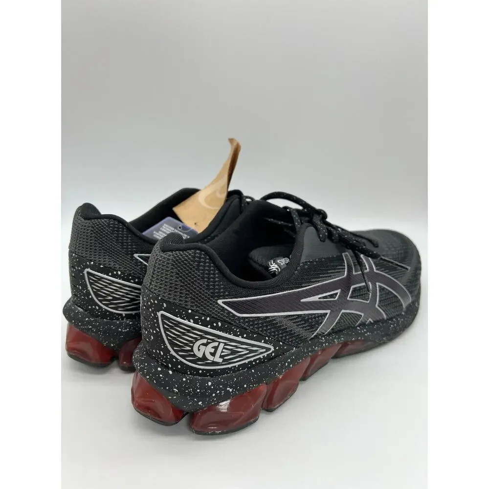 Asics GEL-Quantum 180 7 Running Black Cayenne Silver 1201A631 Men Size 11.5